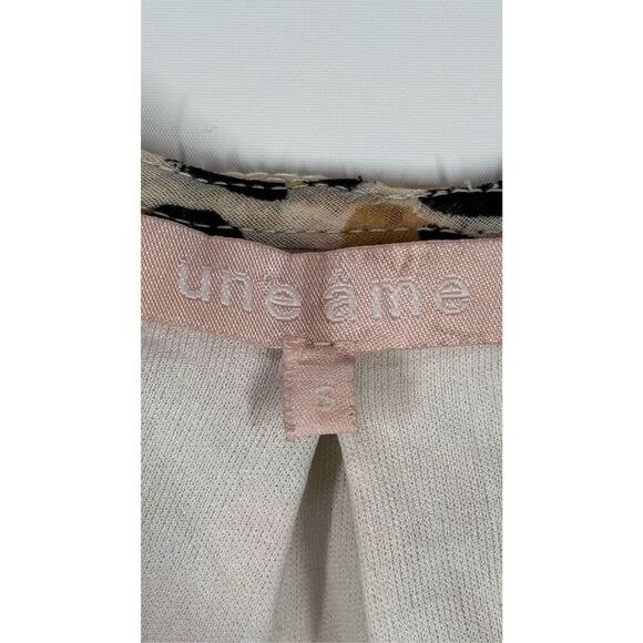 Une Ame boho high low wrap cheetah print dress size small ￼ - Picture 6 of 14